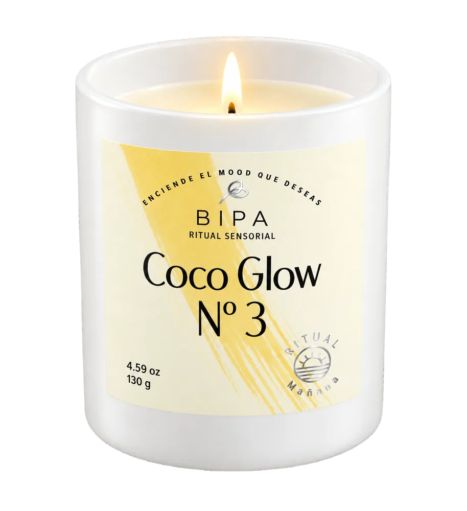 Vela BIPA Coco Glow N° 3, Ritual Mañana
