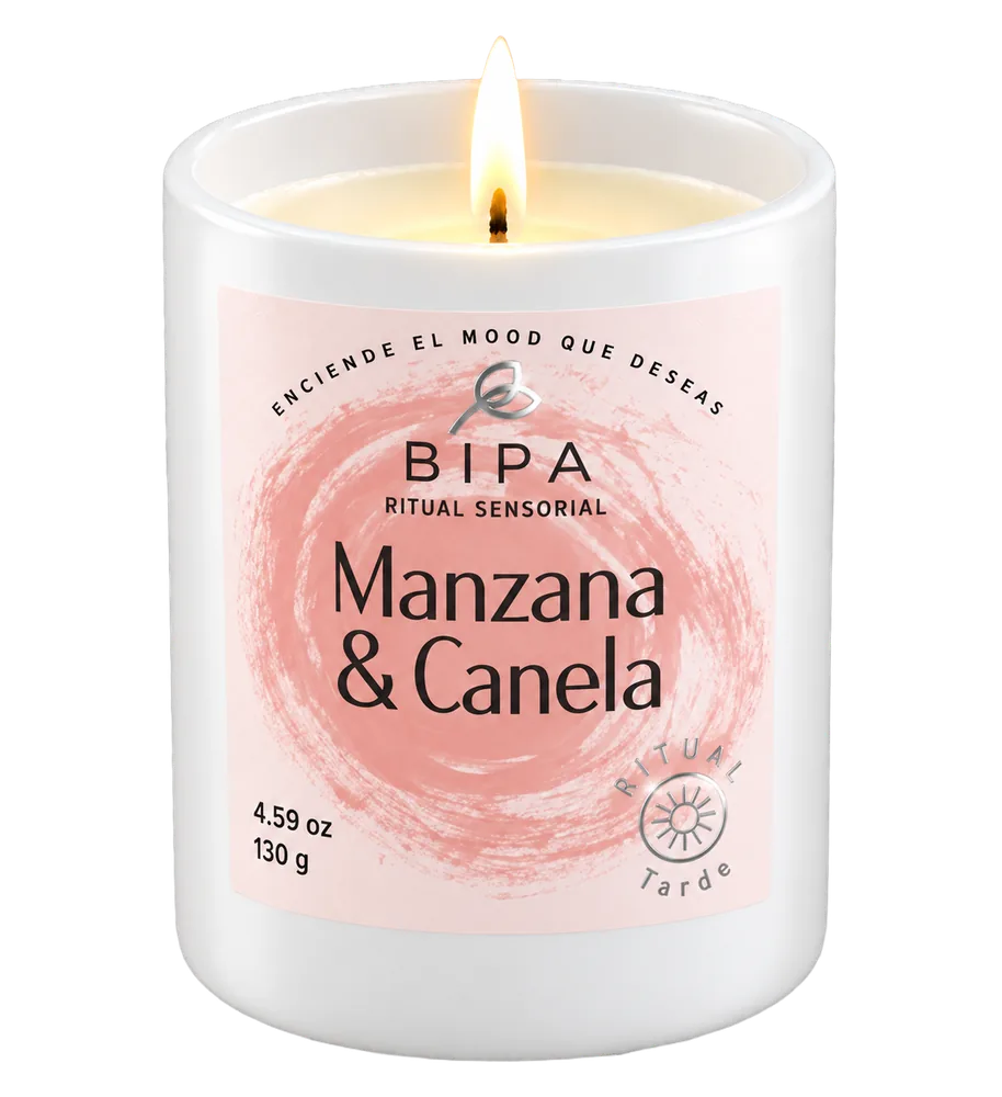 Vela BIPA Manzana & Canela, Ritual Tarde
