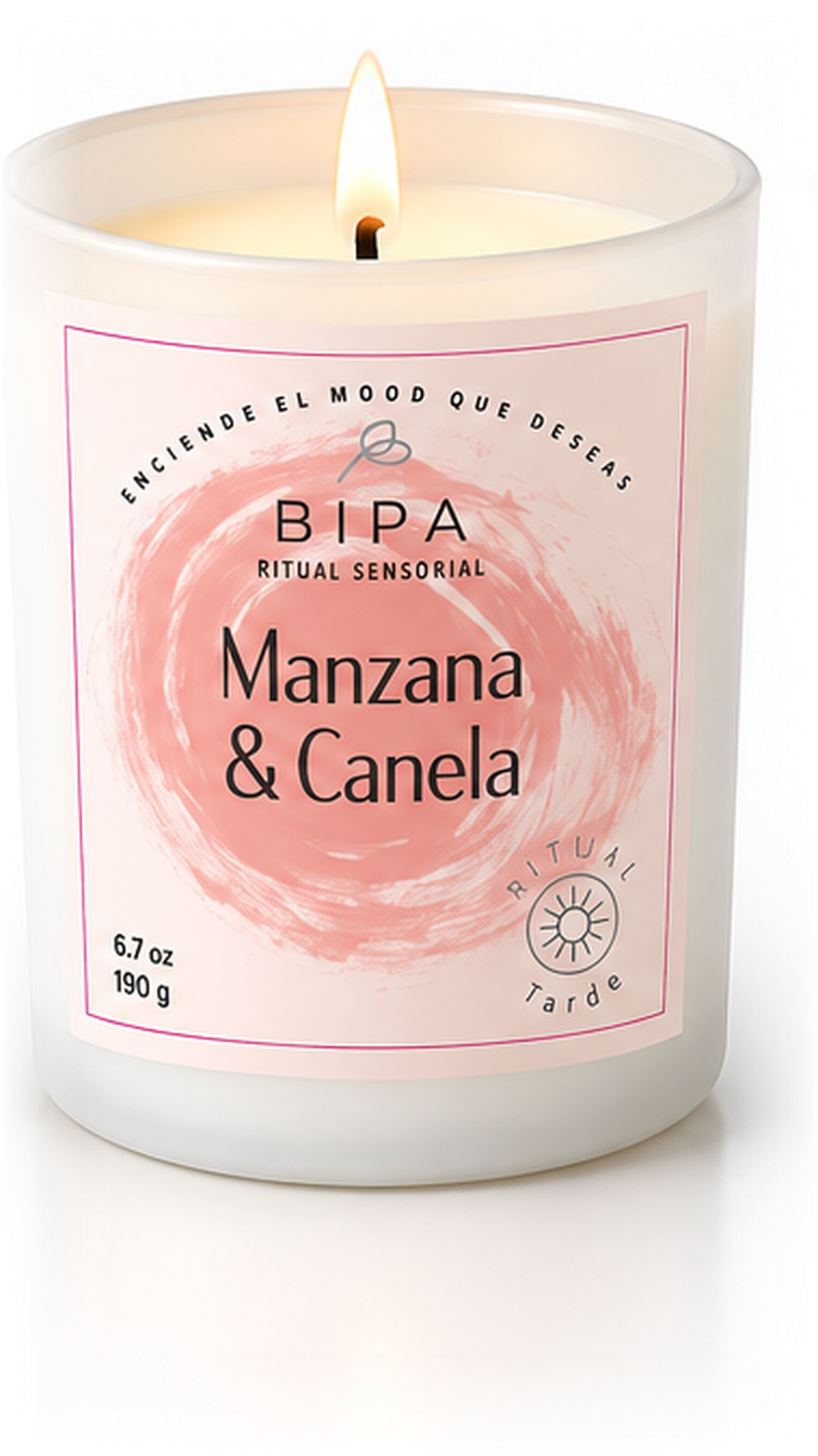 Vela aromática BIPA Manzana & Canela