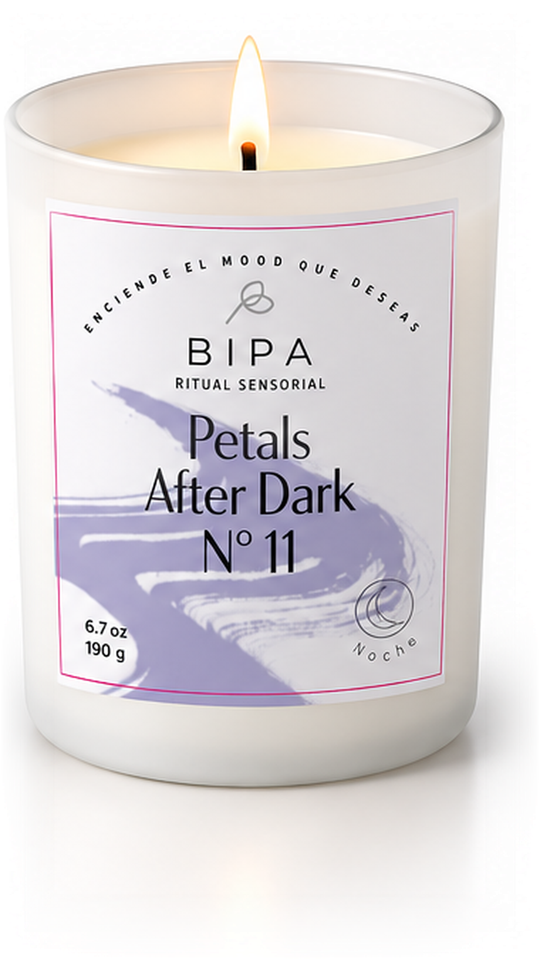 Vela aromática BIPA Petals After Dark N° 11